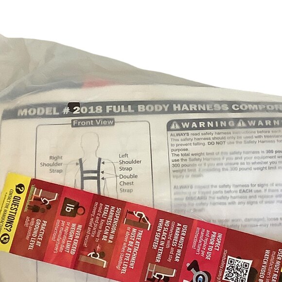 Full Body Safety Harness Model #2018 New in Bag NOS Hunting Tree Stand - Picture 1 of 4